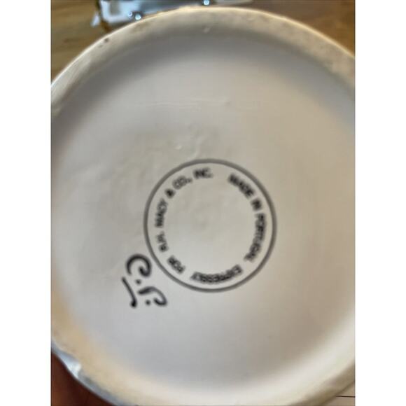 Made in Portugal Perforated 5” Porcelain Basket As Is - Picture 9 of 9